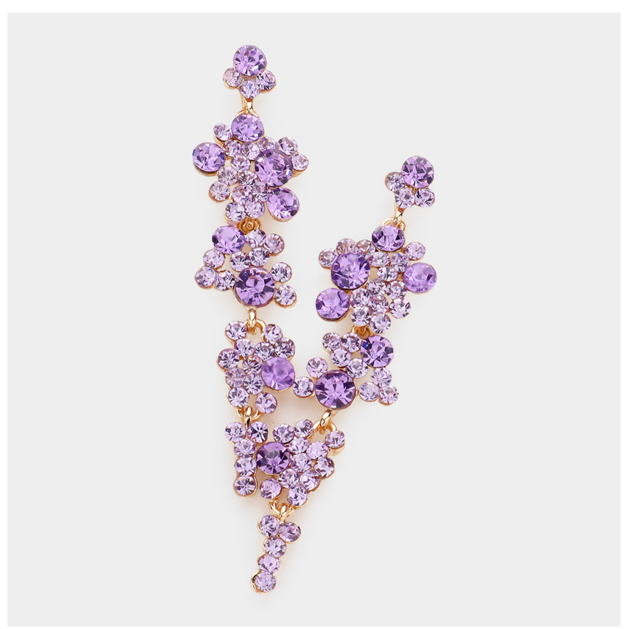 Crystal earrings | EC4-0001