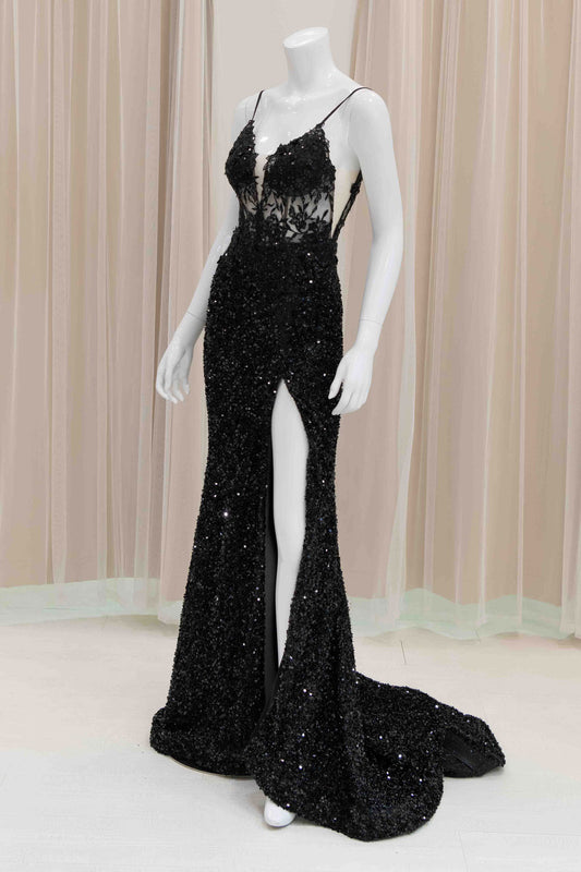 Elegant Prom Dress in Black