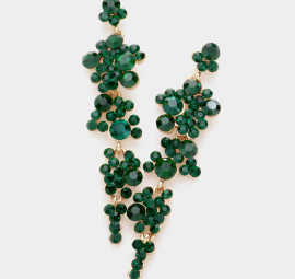 Crystal earrings | EC4-0001