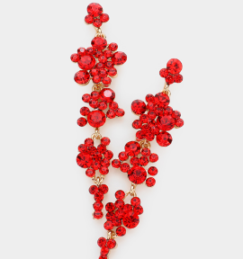 Crystal earrings | EC4-0001