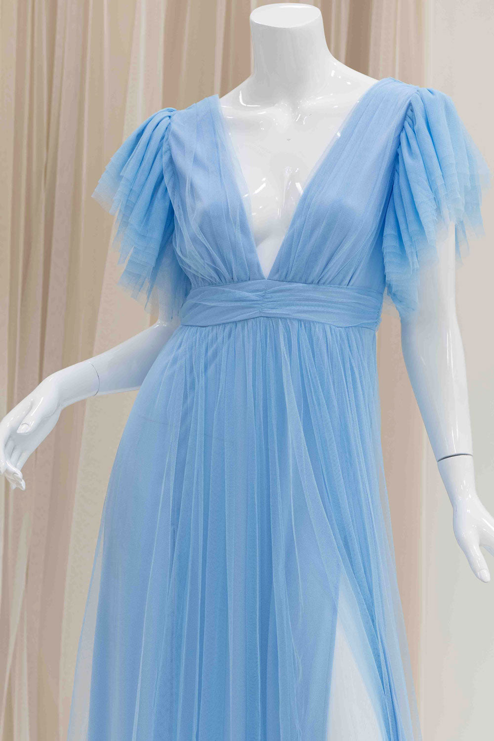 Tulle Light Blue Sun Dress