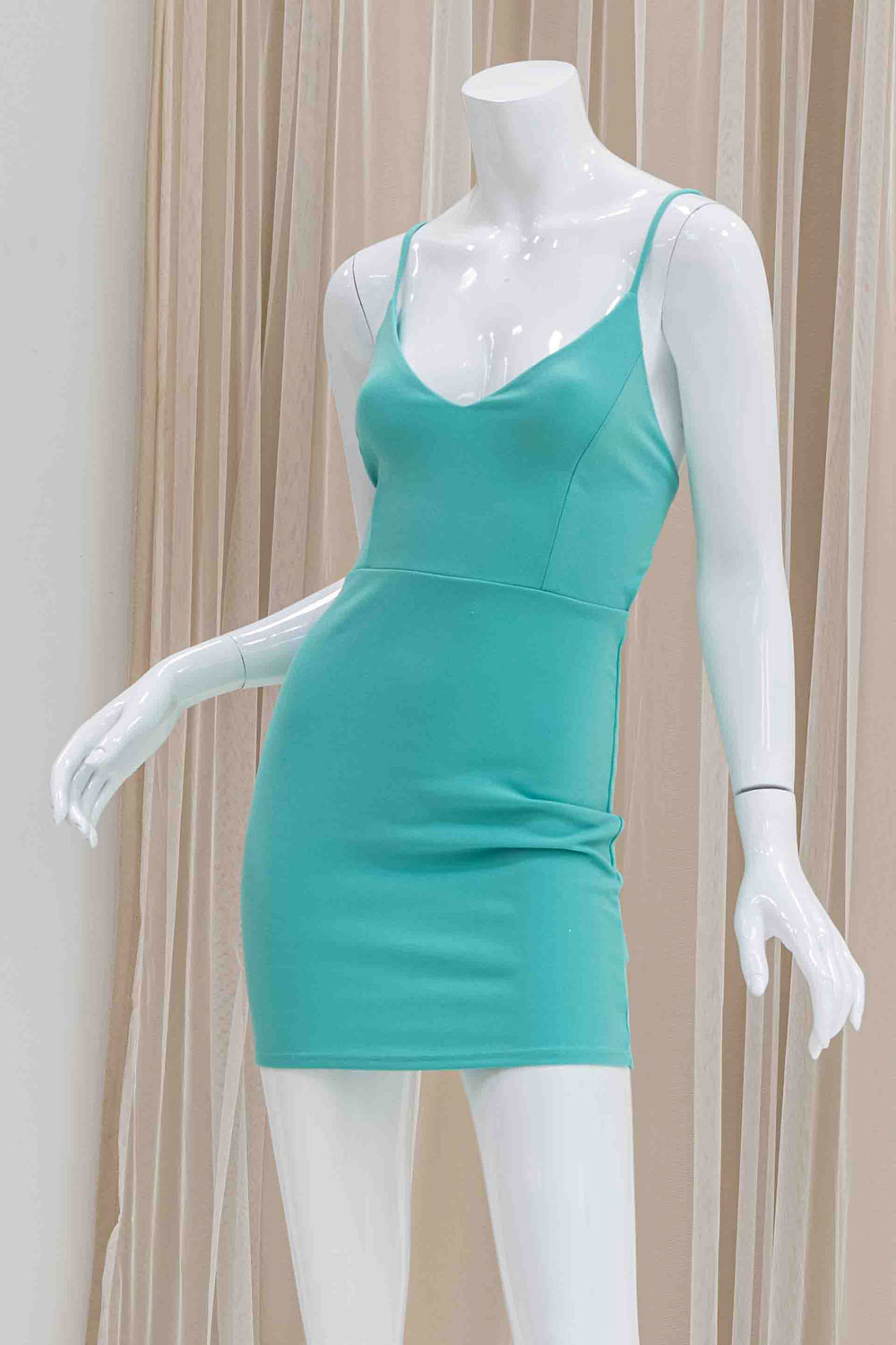 Mint Green Summer Cocktail Dress