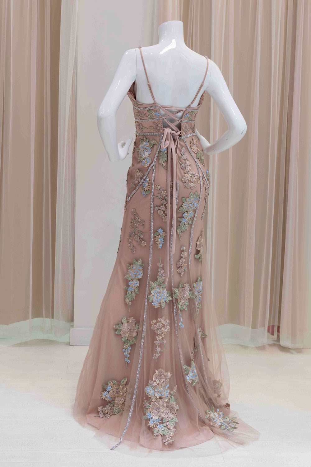 Garden Wedding Mother Of the Bride Gown in Mauve