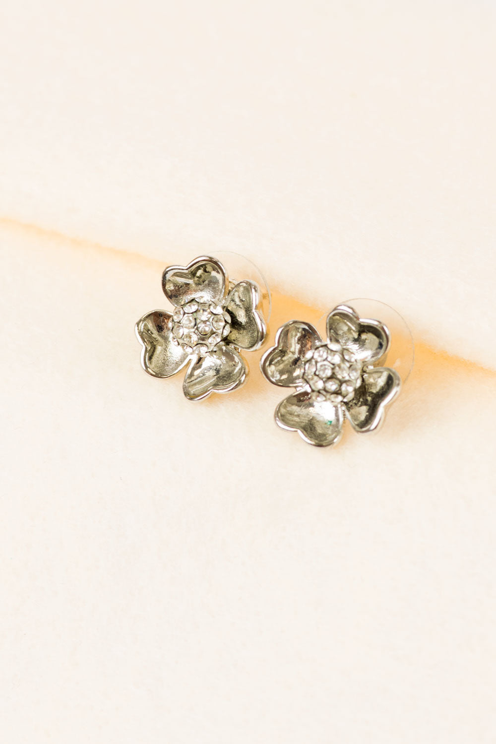 Four Petal Flower Earrings
