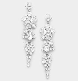 Crystal earrings | EC4-0001