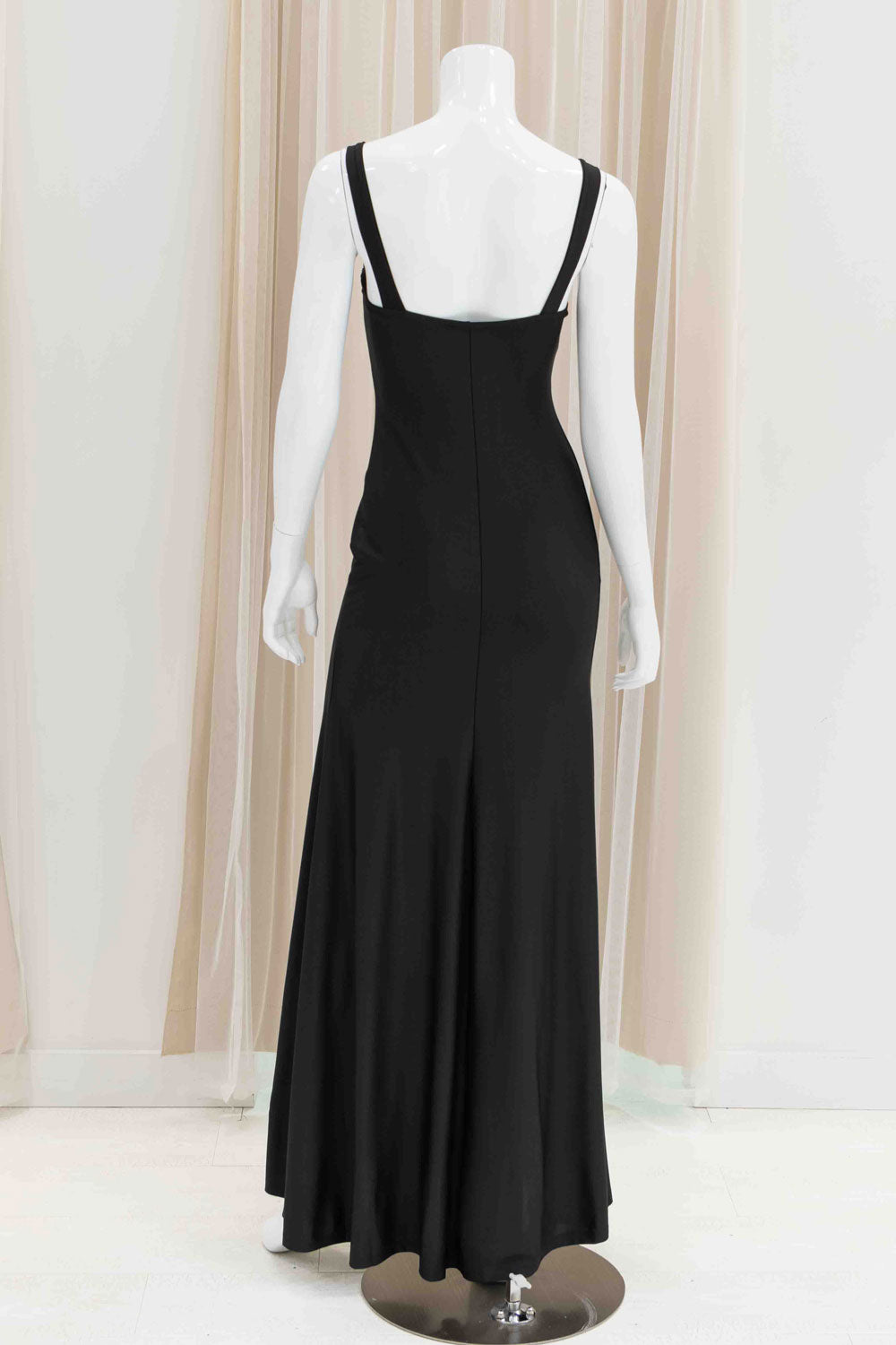 Simple Black Bridesmaids Dress