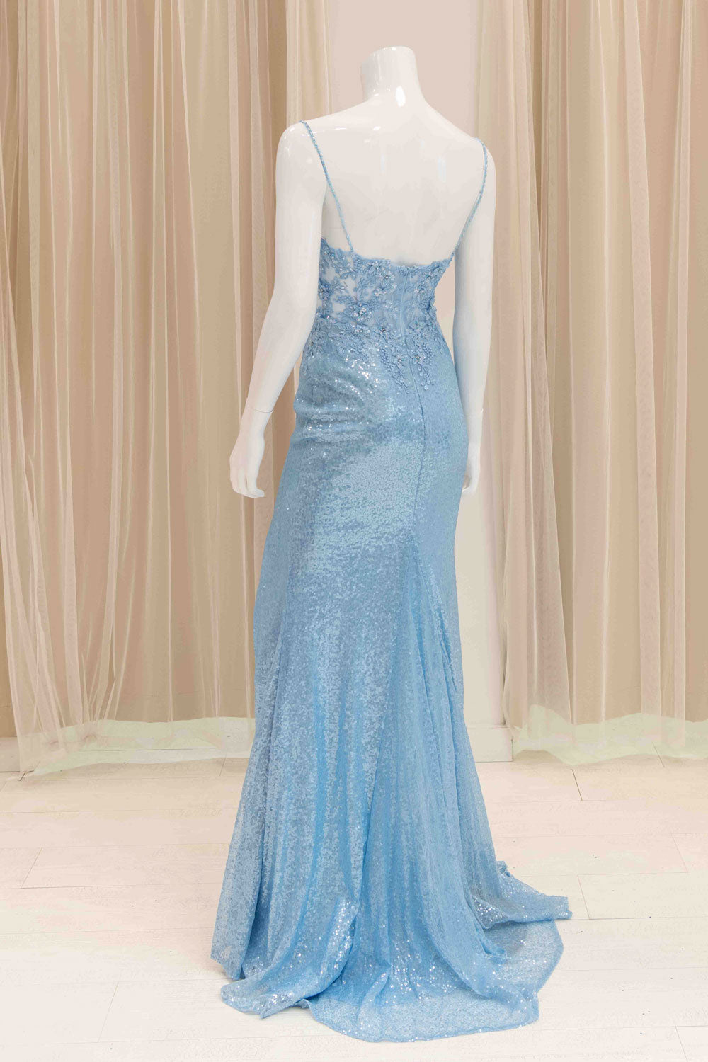 Baby Blue Prom Dress