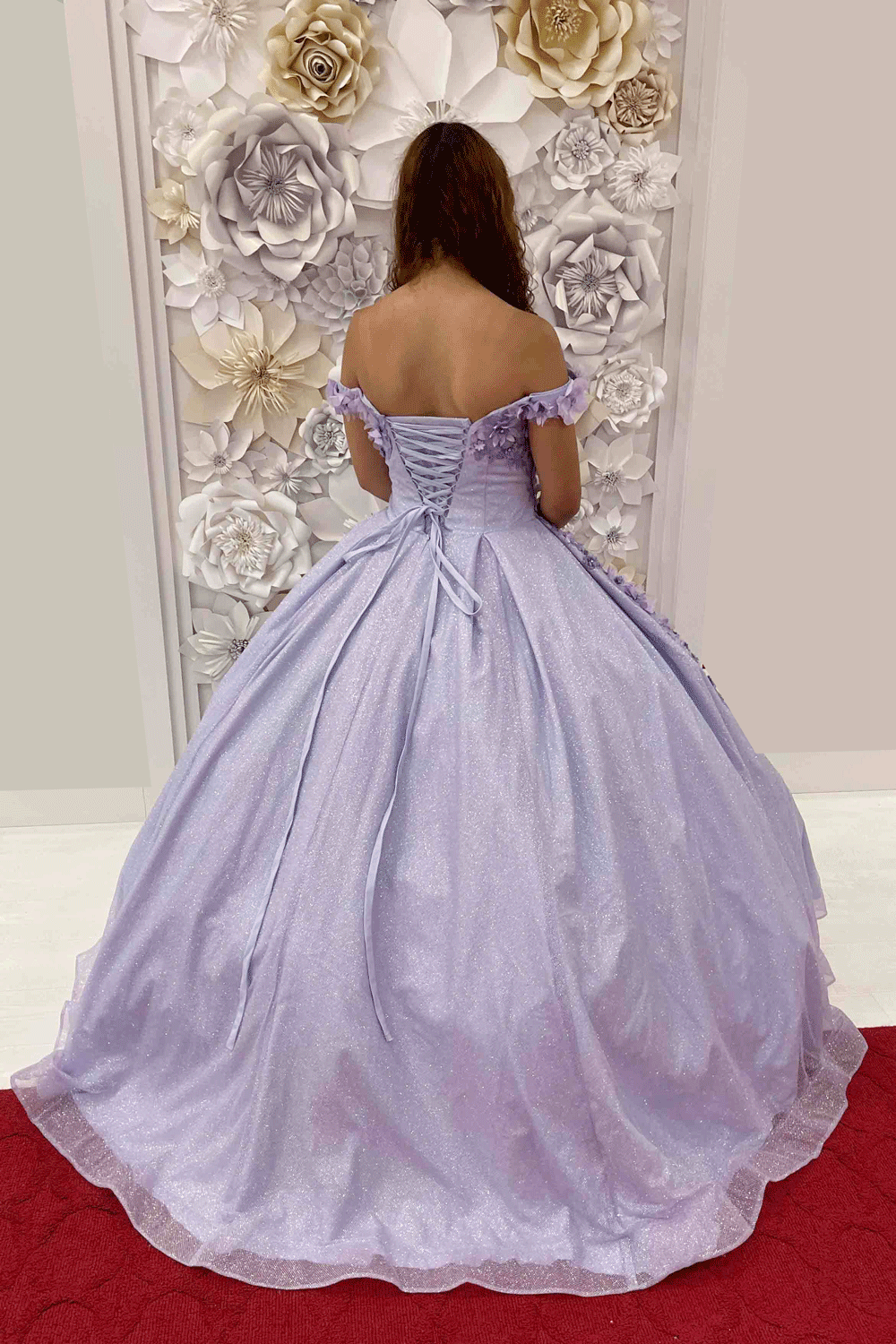 Lavender Quinceanera Dress