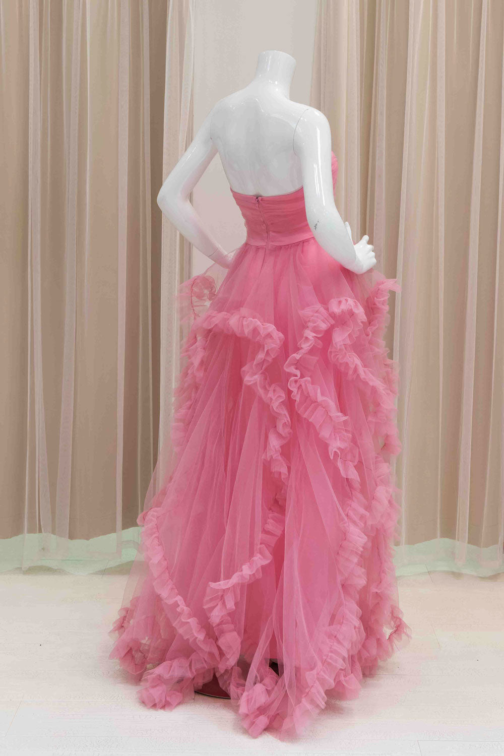 Candy Pink Birthday Maxi Dress
