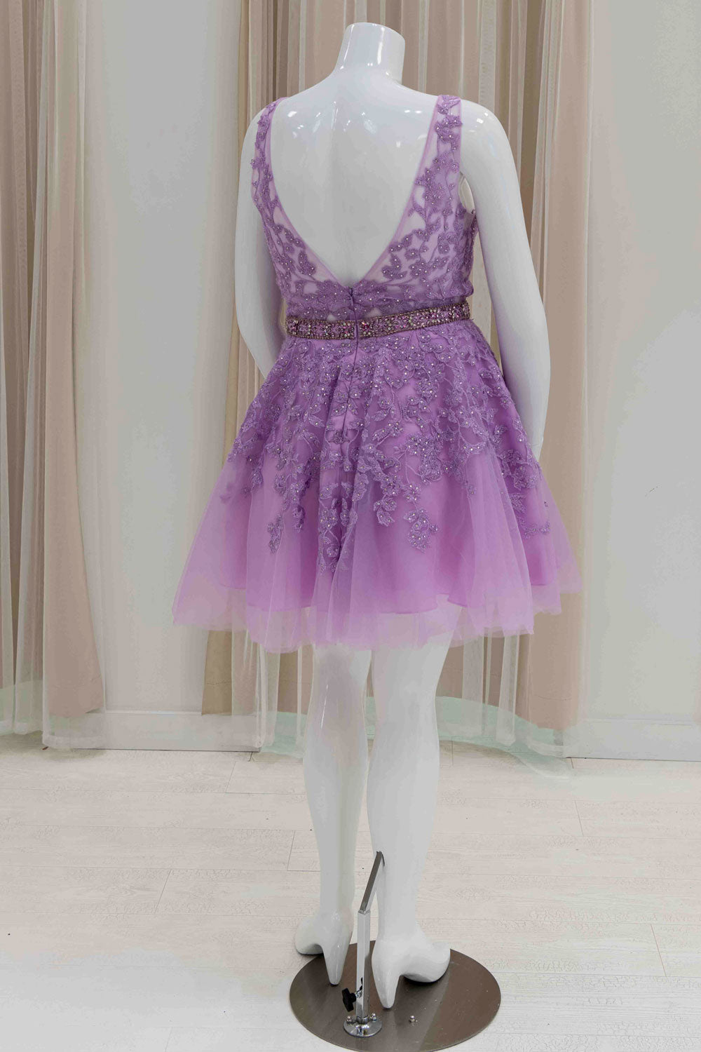 Short Sweet 16 Dress in Lilac