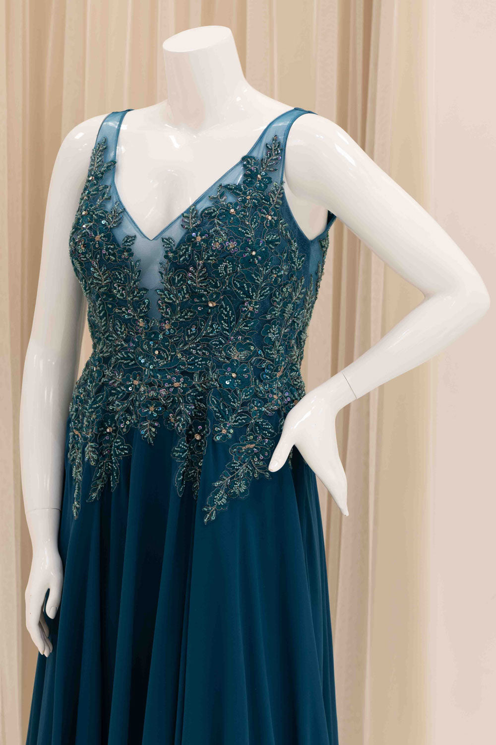 Teal Dress for Maid of Honor