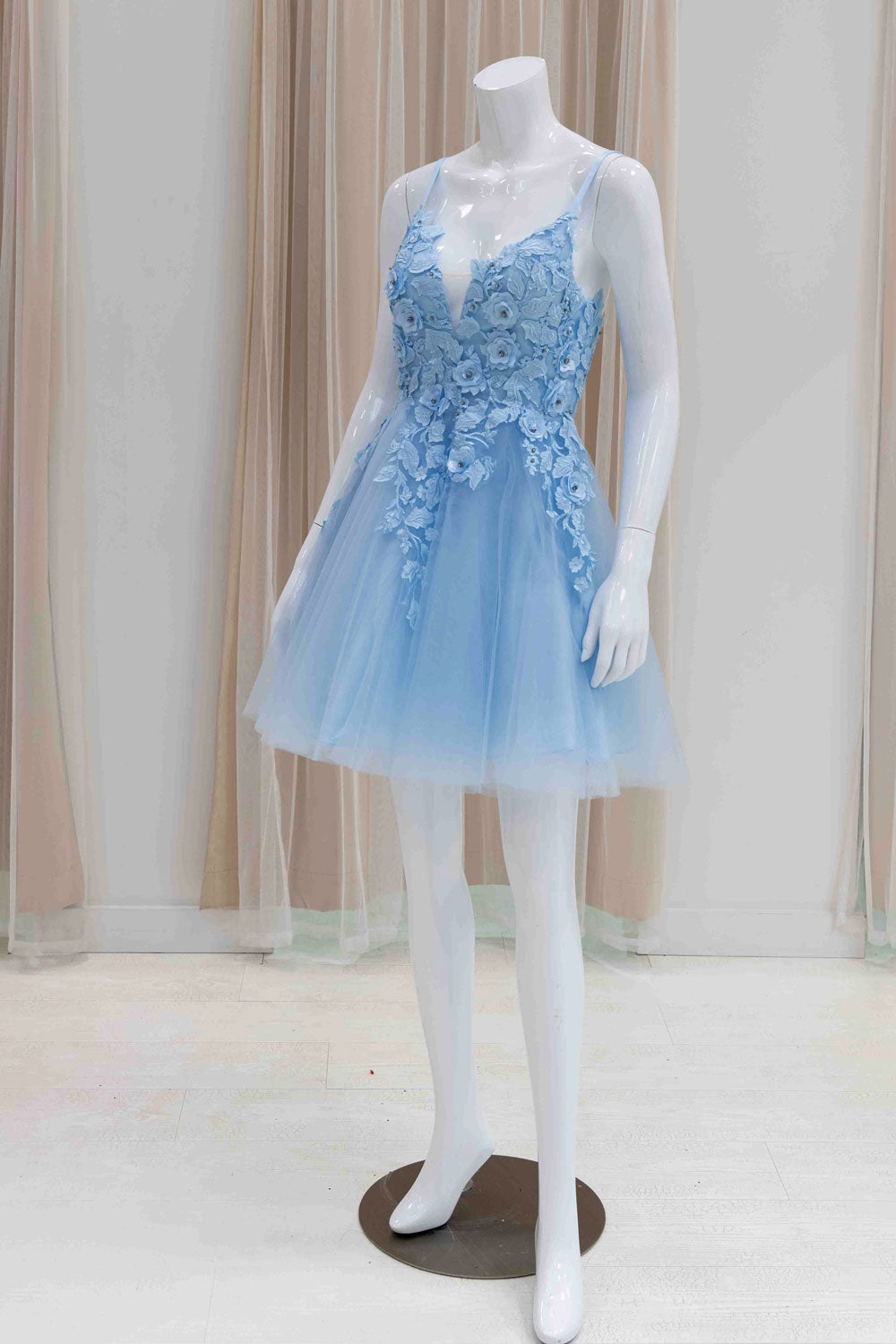 Light Blue 8th grade Dance Dress