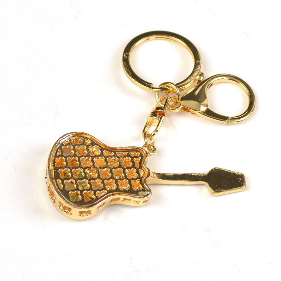 Crystal Guitar Bag Charm