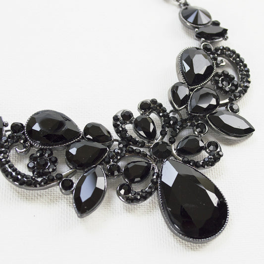 Black Fashion Statement Bracelet