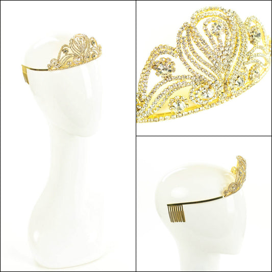 Gold Bridal Tiara